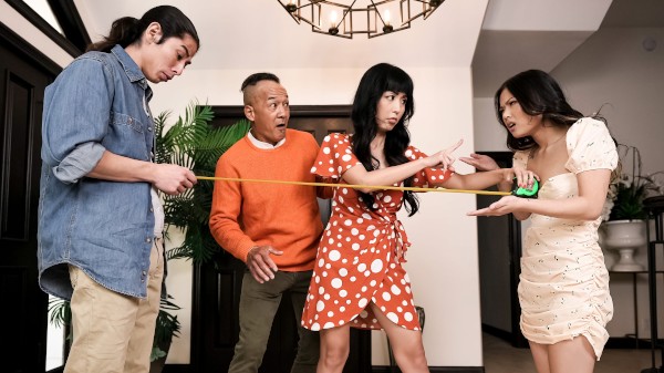 Brazzers /  - Marica Hase, Lulu Chu, David Lee, Chong Dong Measuring Up! / 14.4.2022