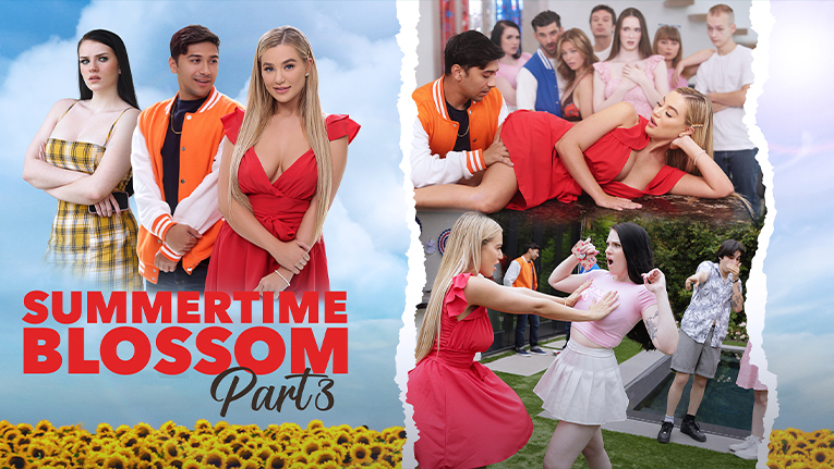 Teen Pies / TeamSkeet  / Hazel Moore, Blake Blossom, Em Indica, Max Fills, Elias Cash / Summertime Blossom Part 3: Blooming Revenge / 23.07.2023